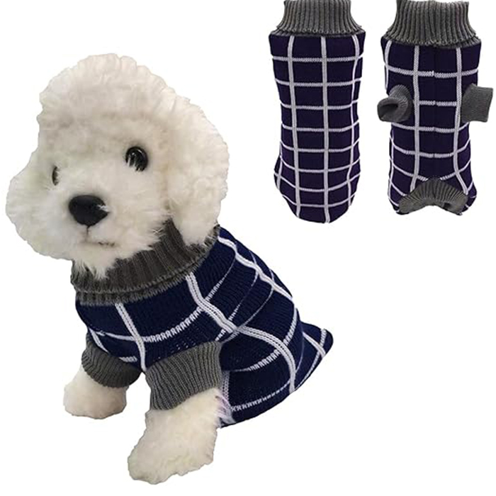 PetVogue Classic Cosy Sweater for Small Dogs/Puppies