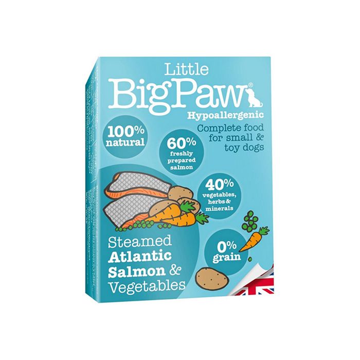 Little BigPaw Steamed Atlantic Salmon & Vegetables Dinner