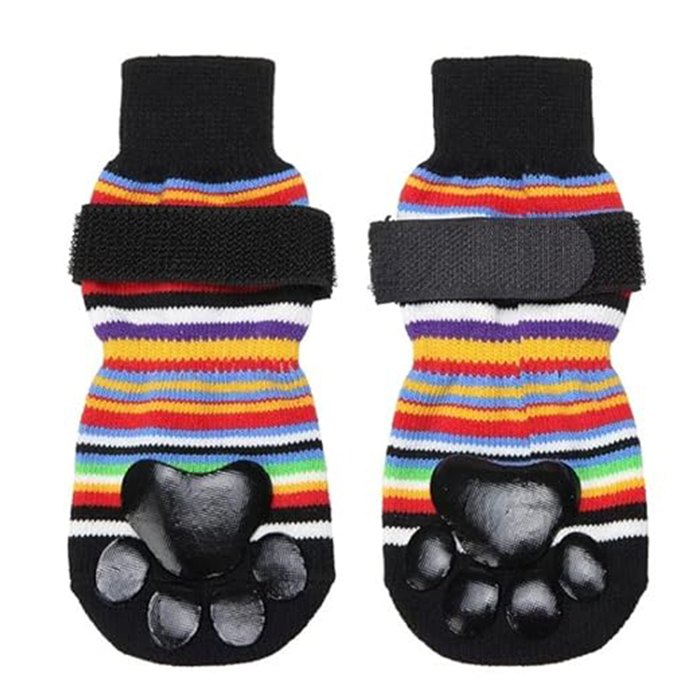 Double Side Grips Traction Control Non Skid Anti Slip Socks for Doggies